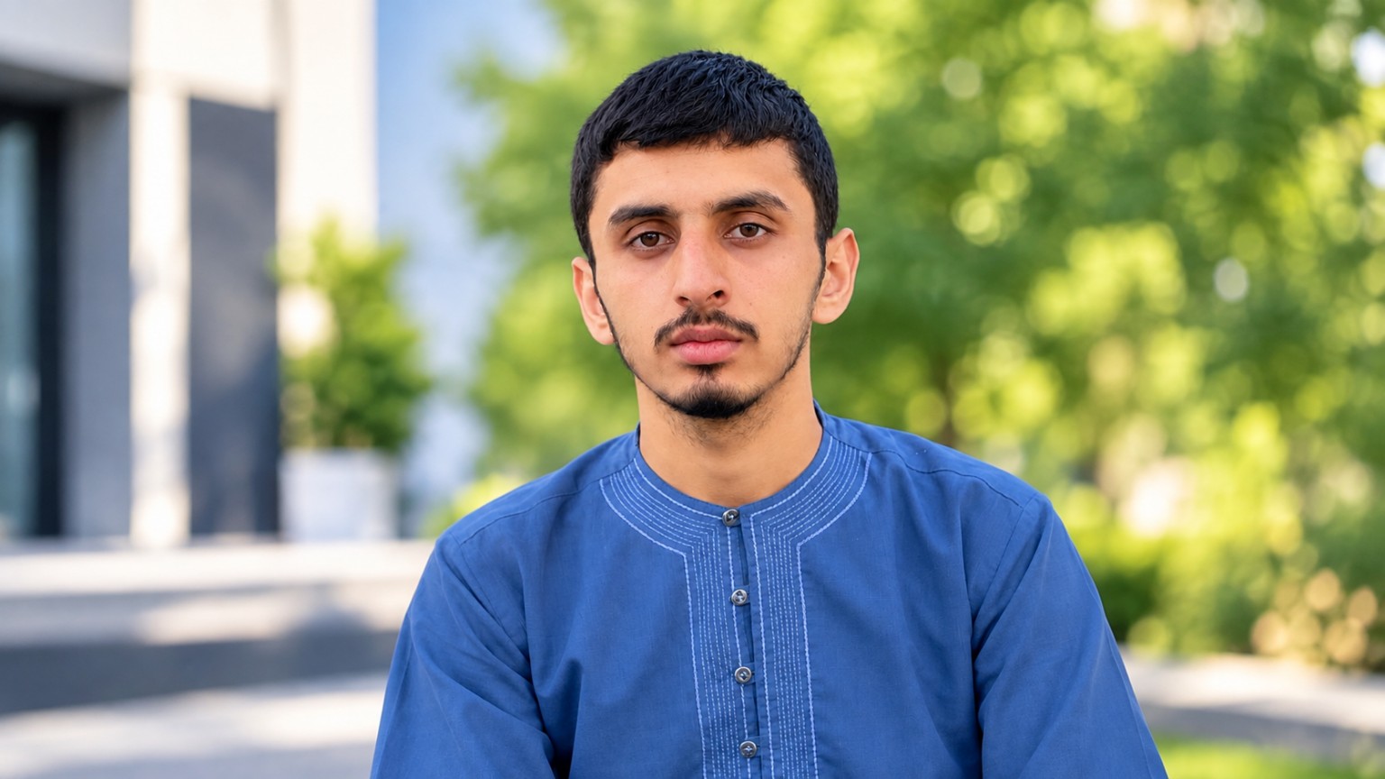 ادریس صافی در فضای باز